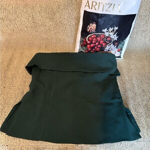 Brand New Aritzia Babaton Element Tube Top Color Scarab (Green)